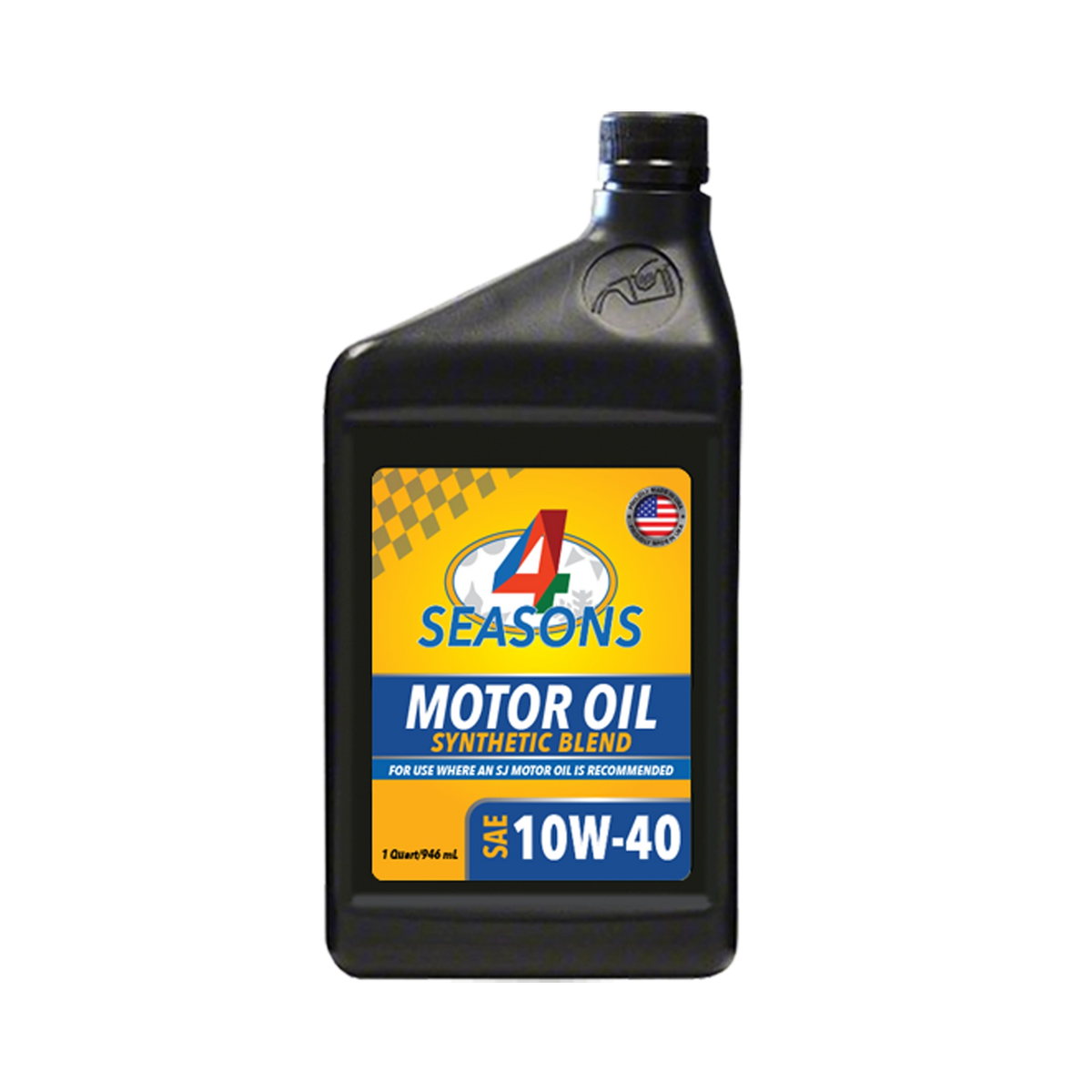 Four Seasons - Motor Oil 10w40 - 6/1qt | Bulk Pallet (182 Cases)