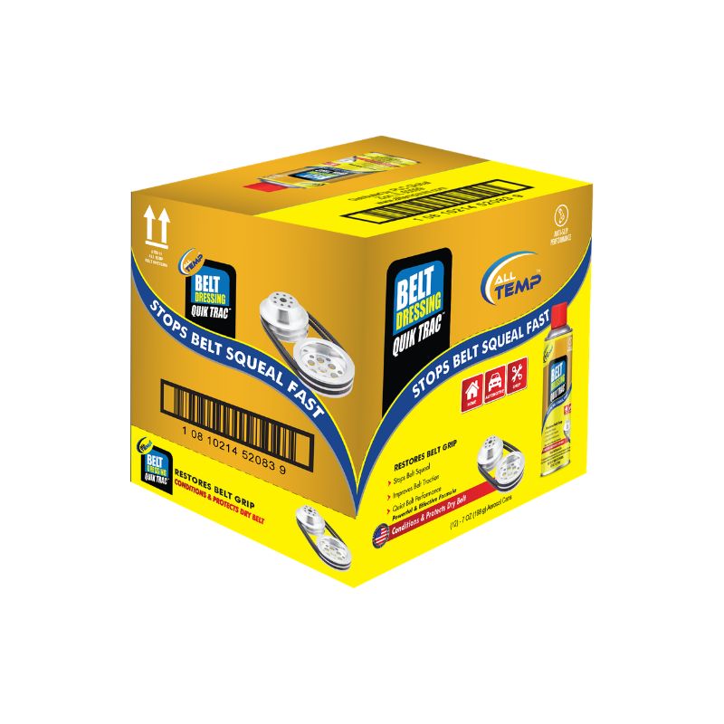 ALL TEMP - Quik Trac Belt Dressing - 12/7 Oz | Bulk Pallet (168 Cases)