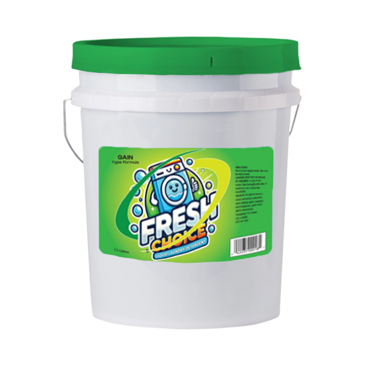 Fresh Choice - Laundry Detergent Gain Type - 3.5 Gal | Bulk Pallet (60 Buckets)