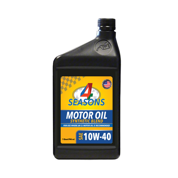 Four Seasons - Motor Oil 10w40 - 6/1qt | Bulk Pallet (182 Cases)