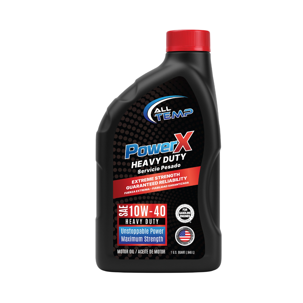 ALL TEMP - Powerx - Heavy Duty Engine Oil 10W30 - 6/1qt | Bulk pallet (186 Cases)