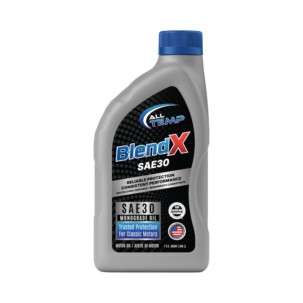ALL TEMP - Blendx - SAE30 - 12/1qt | Bulk pallet (186 Cases)