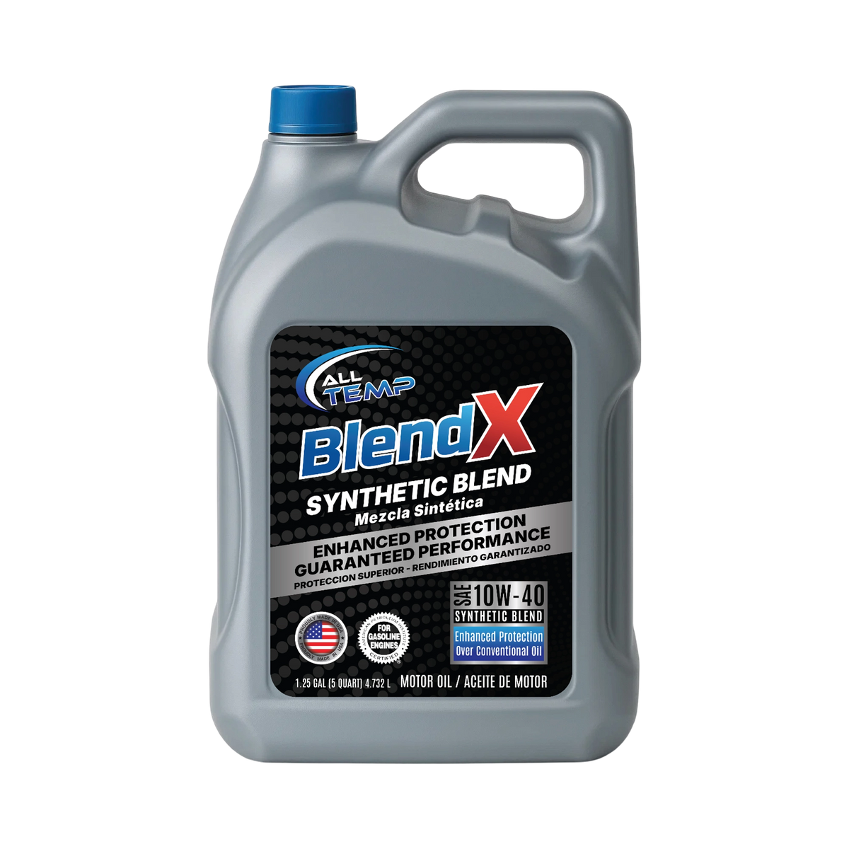 ALL TEMP - Blendx - Synthetic Blend 10W40 - 3/5qt | Bulk pallet (64 Cases)