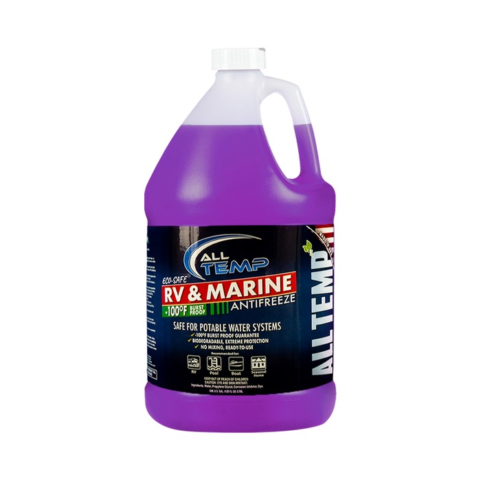 ALL TEMP - RV/Marine  -100 Antifreeze - 6/1Gal | Bulk Pallet (35 Cases)