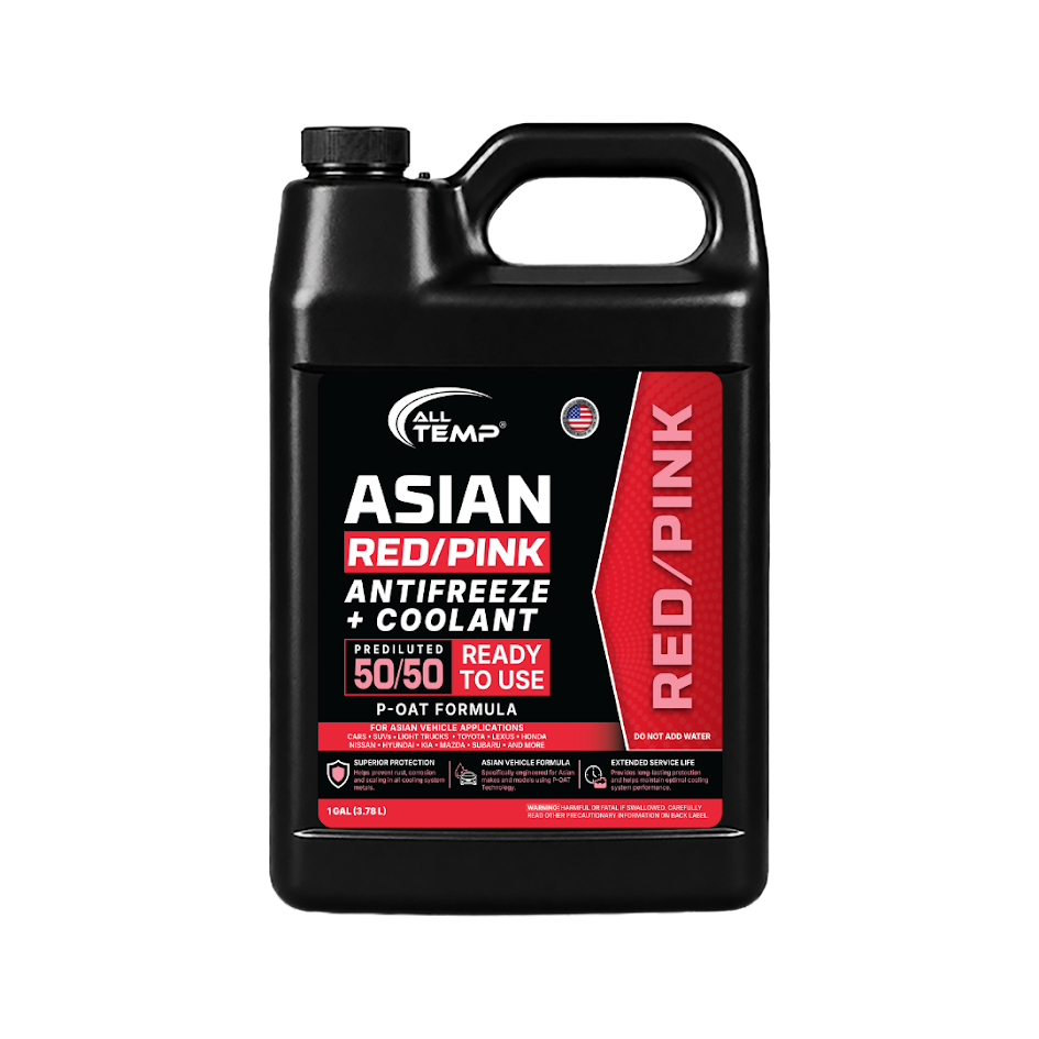 ALL TEMP - ASIAN RED/PINK - 50/50